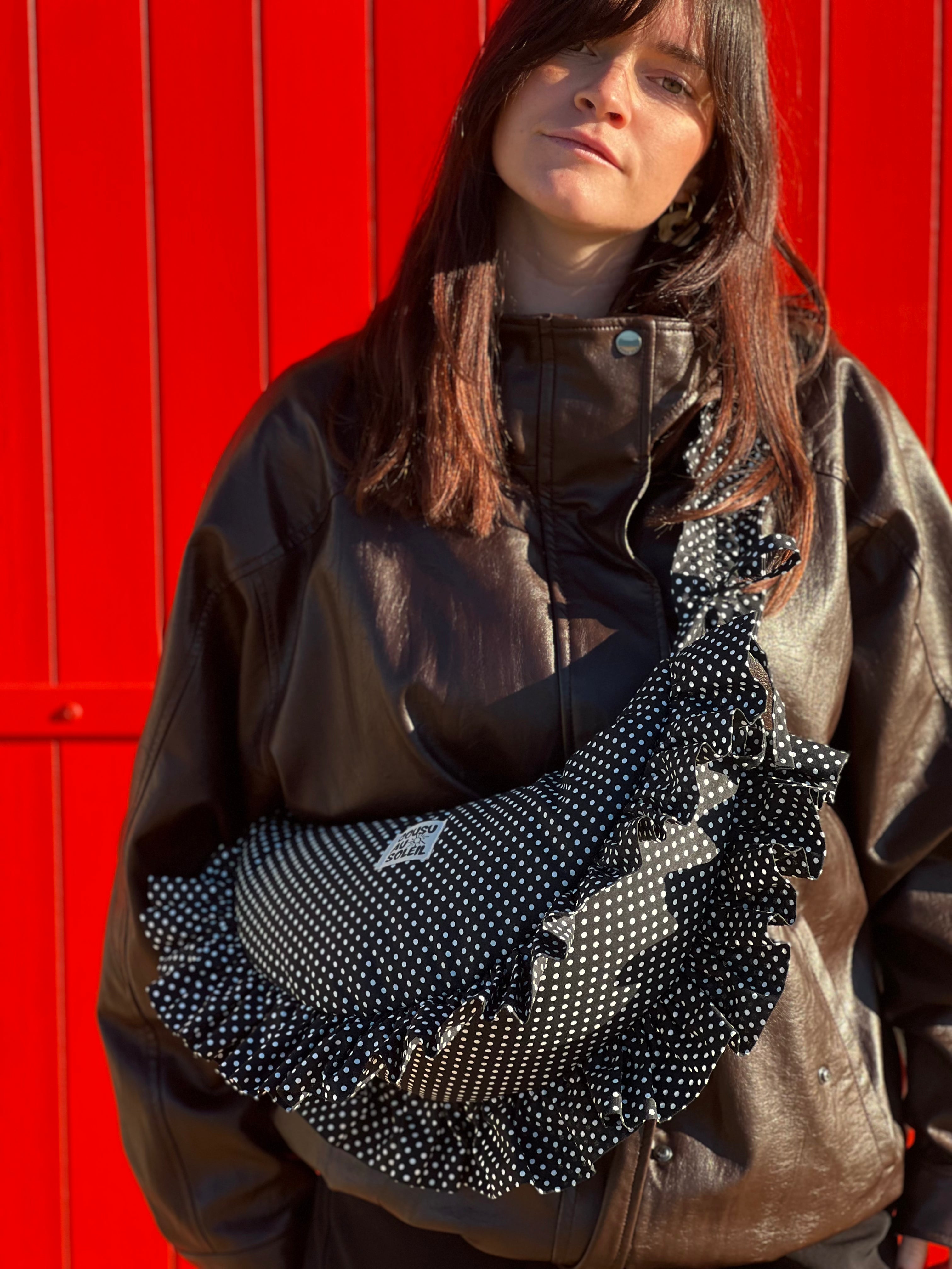 Sac Luna - Petit pois noir